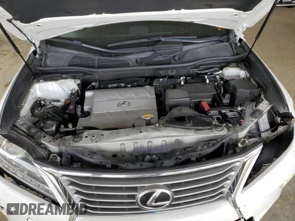 2015 Lexus RX 350 with VIN JTJZK1BA9F2424025, listed as a Copart auction lot 51310485 with 119,959 mi miles and Salvage Title. Bid and sale history available at DreamBid. Image 12.
