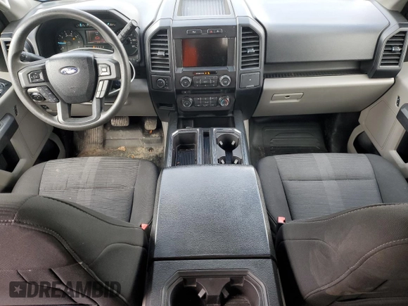 2018 Ford F-150 XL with VIN 1FTEX1EP8JFB61837, listed as a Copart auction lot 50494985 with 37,363 mi miles and Salvage Title. Bid and sale history available at carsss.com. Image 8.