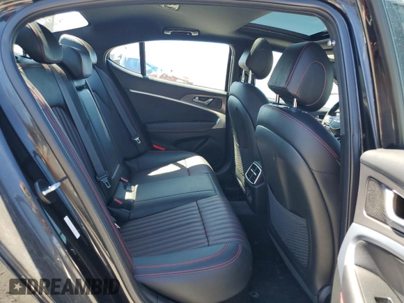 2024 Genesis G70 2.5T with VIN KMTG34SCXRU138219, listed as a Copart auction lot 53567155 with 13,323 mi miles and Salvage title. Bid and sale history available at DreamBid. Image 10.