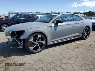 2019 Audi RS 5 z VIN WUAPWAF52KA903269, wystawiony jako Copart lot #58038424 z przebiegiem 44 251 mil mil oraz Szkoda całkowita • Salvage title. Historia ofert i sprzedaży dostępna na DreamBid. Obrazek 1.
