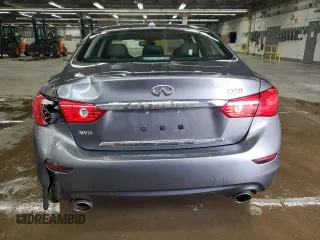 2017 Infiniti Q50 3.0t Premium with VIN JN1EV7AR5HM835337, listed as a Copart auction lot 53397355 with 103,468 mi miles and Clean Title. Bid and sale history available at carsss.com. Image 6.