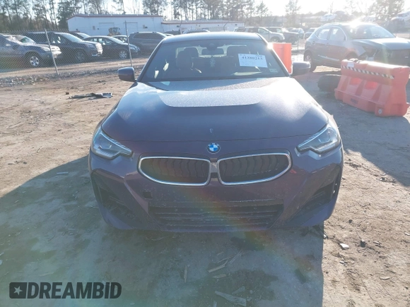 2024 BMW 2 Series 230i with VIN 3MW23CM0XR8D94473, listed as a IAAI auction lot 41380213 with 17,359 mi miles and . Bid and sale history available at carsss.com. Image 12.