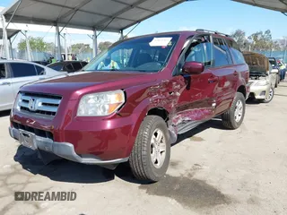 2008 Honda Pilot VP with VIN 5FNYF28238B008772, listed as a IAAI auction lot 42014263 with 110,239 mi miles and . Bid and sale history available at DreamBid. Image 2.