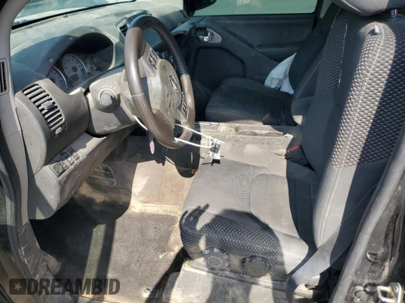 2017 Nissan Frontier Pro-4X with VIN 1N6DD0EV4HN754380, listed as a Copart auction lot 58810955 with 95,325 mi miles and Salvage title. Bid and sale history available at DreamBid. Image 7.