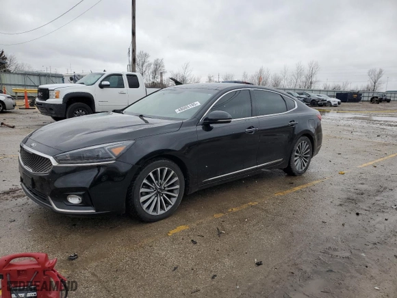 2017 Kia Cadenza Technology with VIN KNALC4J16H5093752, listed as a Copart auction lot 48065195 with 149,990 mi miles and Salvage Title. Bid and sale history available at carsss.com. Image 1.