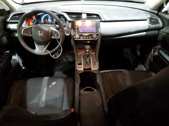 2018 Honda Civic EX with VIN 2HGFC2F74JH551290, listed as a Copart auction lot 45711675 with 123,774 mi miles and Salvage Title. Bid and sale history available at DreamBid. Image 8.