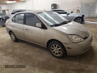 2001 Toyota Prius with VIN JT2BK12U210029230, listed as a Copart auction lot 43617115 with 140,516 mi miles and Salvage Title. Bid and sale history available at carsss.com. Image 4.