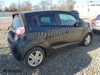2014 Chevrolet Spark LS with VIN KL8CB6S90EC461137, listed as a Copart auction lot 50315015 with 100,592 mi miles and Salvage Title. Bid and sale history available at carsss.com. Image 3.
