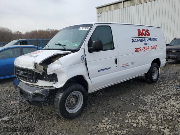 2003 Ford Econoline Cargo Van with VIN 1FTNE24LX3HA35013, listed as a Copart auction lot 79853424 with 174,607 mi miles and Salvage Title. Bid and sale history available at carsss.com. Image 1.