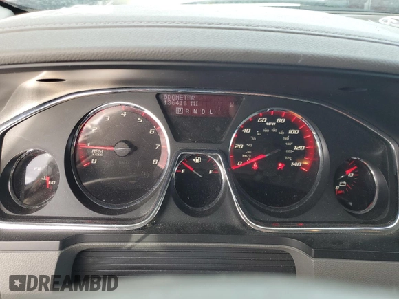 2015 GMC Acadia SLE with VIN 1GKKRNED6FJ302214, listed as a Copart auction lot 49925385 with 136,416 mi miles and Salvage Title. Bid and sale history available at DreamBid. Image 9.
