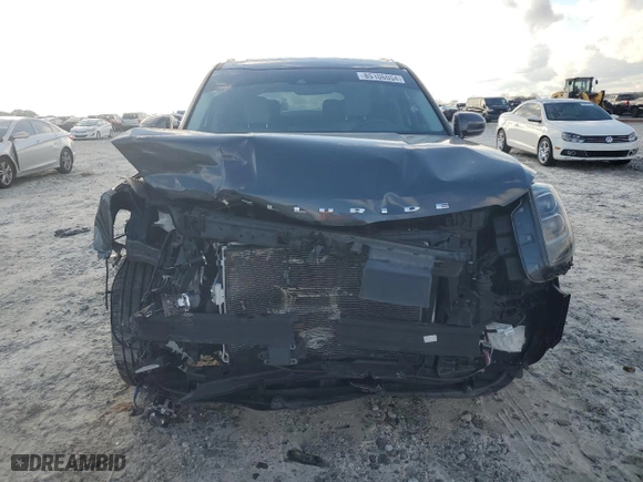 2021 Kia Telluride SX with VIN 5XYP54HC9MG166412, listed as a Copart auction lot 85106054 with 30,252 mi miles and Salvage Title. Bid and sale history available at carsss.com. Image 5.