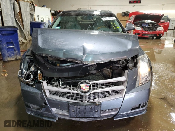 2010 Cadillac CTS Luxury with VIN 1G6DE5EG6A0136384, listed as a Copart auction lot 51216855 with 56,059 mi miles and Salvage Title. Bid and sale history available at carsss.com. Image 5.
