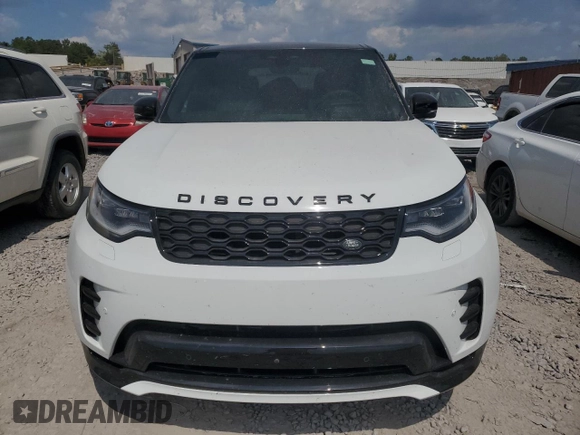 2024 Land Rover Discovery with VIN SALRL2EX9R2492442, listed as a Copart auction lot 66367054 with 2,104 mi miles and Salvage Title. Bid and sale history available at DreamBid. Image 5.