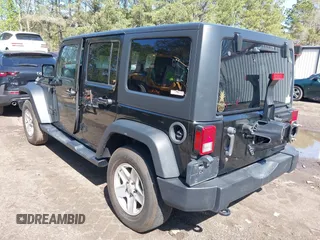 2018 Jeep Wrangler Unlimited Sport with VIN 1C4BJWDG7JL888844, listed as a IAAI auction lot 41909165 with 70,117 mi miles and . Bid and sale history available at DreamBid. Image 3.