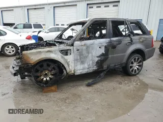 2009 Land Rover Range Rover Sport HSE with VIN SALSF25499A214547, listed as a Copart auction lot 41857865 with Not provided miles and Non repairable. Bid and sale history available at DreamBid. Image 1.