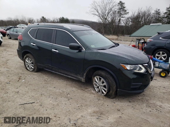 2019 Nissan Rogue SL with VIN 5N1AT2MV4KC802559, listed as a Copart auction lot 49827525 with 78,664 mi miles and Salvage Title. Bid and sale history available at carsss.com. Image 4.