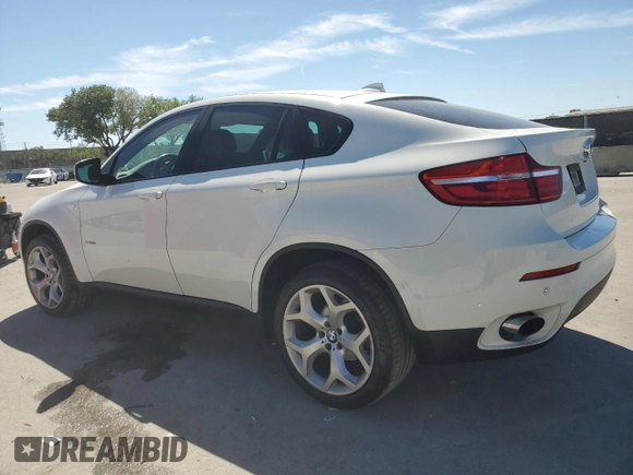 2014 BMW X6 xDrive35i with VIN 5UXFG2C54E0H11458, listed as a Copart auction lot 50292665 with 109,961 mi miles and Salvage Title. Bid and sale history available at carsss.com. Image 2.