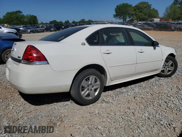 2009 Chevrolet Impala LS with VIN 2G1WB57KX91284157, listed as a Copart auction lot 53298955 with Not Provided miles and Salvage Title. Bid and sale history available at DreamBid. Image 3.