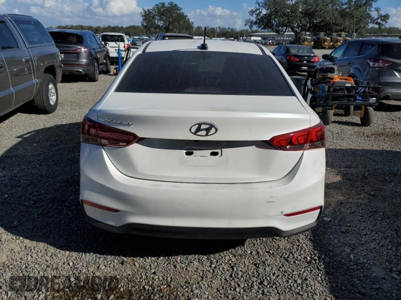 2018 Hyundai Accent Limited with VIN 3KPC34A33JE034558, listed as a Copart auction lot 45237255 with 18,054 mi miles and Salvage Title. Bid and sale history available at carsss.com. Image 6.