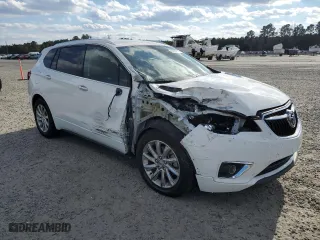 2020 Buick Envision Essence with VIN LRBFXCSA4LD167065, listed as a Copart auction lot 83838974 with 53,112 mi miles and Salvage Title. Bid and sale history available at carsss.com. Image 4.