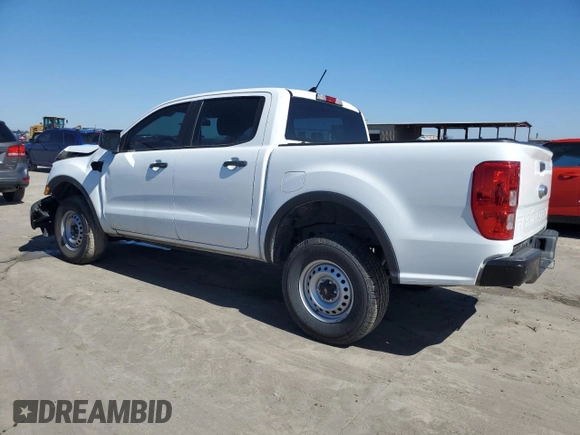 2022 Ford Ranger XL with VIN 1FTER4EH9NLD53716, listed as a Copart auction lot 46409035 with 57,411 mi miles and Salvage Title. Bid and sale history available at DreamBid. Image 2.
