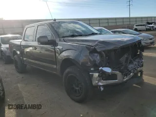 2018 Ford F-150 XL with VIN 1FTEW1EP0JKE59776, listed as a Copart auction lot 46845825 with 107,567 mi miles and Salvage Title. Bid and sale history available at carsss.com. Image 4.