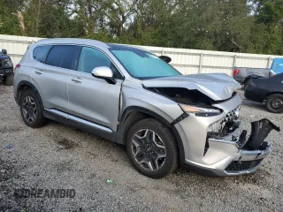 2021 Hyundai Santa Fe Hybrid SEL Premium with VIN KM8S3DA18MU010171, listed as a Copart auction lot 85415684 with 38,257 mi miles and Salvage Title. Bid and sale history available at carsss.com. Image 4.