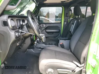 2018 Jeep Wrangler Unlimited Sport S with VIN 1C4HJXDN6JW332280, listed as a Copart auction lot 55914605 with 135,998 mi miles and Clean title. Bid and sale history available at DreamBid. Image 7.