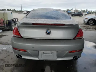2008 BMW 6 Series 650i with VIN WBAEA53518CV85105, listed as a Copart auction lot 80795014 with 0 mi miles and Clean Title. Bid and sale history available at carsss.com. Image 6.