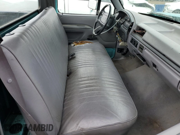 1995 Ford F-150 with VIN 1FTDF15Y7SLA85554, listed as a Copart auction lot 52345005 with 209,077 mi miles and Salvage Title. Bid and sale history available at carsss.com. Image 10.