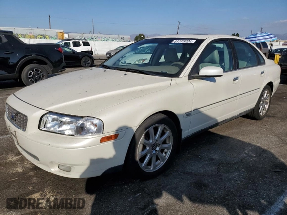 2005 Volvo S80 with VIN YV1TS592151405773, listed as a Copart auction lot 81378724 with 74,219 mi miles and Clean Title. Bid and sale history available at carsss.com. Image 1.