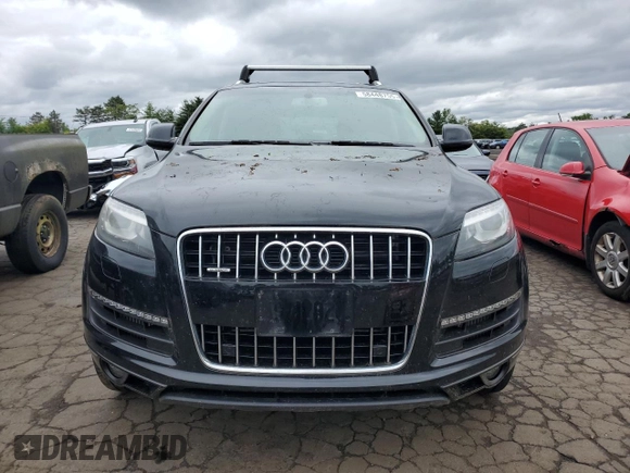 2014 Audi Q7 Premium Plus with VIN WA1LMAFE8ED020520, listed as a Copart auction lot 58448755 with 139,135 mi miles and Clean title. Bid and sale history available at DreamBid. Image 5.