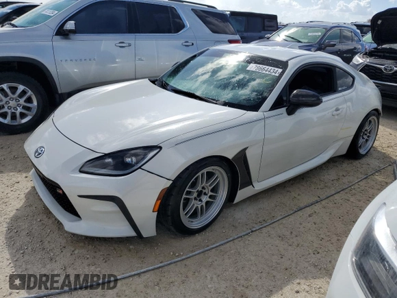 2022 Toyota GR86 with VIN JF1ZNBC13N8753500, listed as a Copart auction lot 78664434 with 0 mi miles and Non Repairable. Bid and sale history available at carsss.com. Image 1.