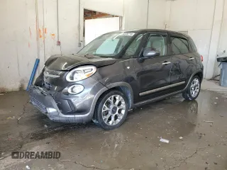 2017 FIAT 500L Trekking with VIN ZFBCFADHXHZ039285, listed as a Copart auction lot 78538274 with 78,428 mi miles and Salvage Title. Bid and sale history available at carsss.com. Image 1.