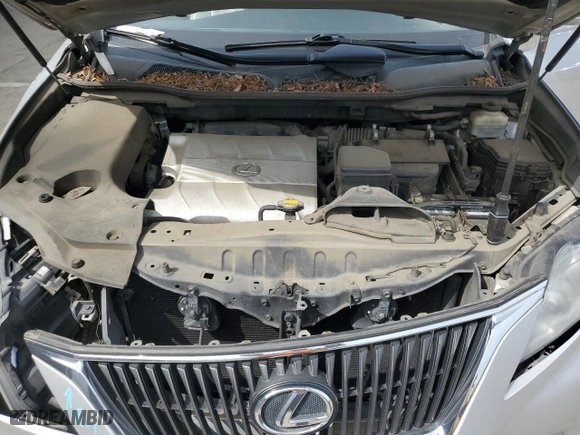 2010 Lexus RX 350 with VIN 2T2ZK1BA7AC020973, listed as a Copart auction lot 52363895 with 202,235 mi miles and Salvage Title. Bid and sale history available at carsss.com. Image 12.