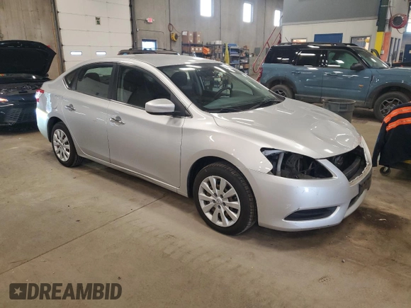 2014 Nissan Sentra SV z VIN 3N1AB7AP2EY255462, wystawiony jako Copart lot #59922945 z przebiegiem 75 860 mil mil oraz Szkoda całkowita • Salvage title. Historia ofert i sprzedaży dostępna na DreamBid. Obrazek 4.
