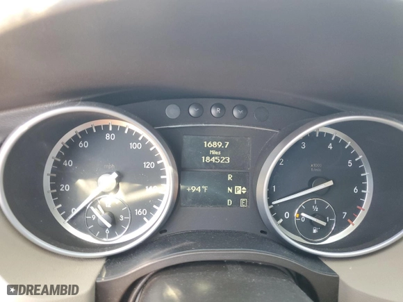 2011 Mercedes-Benz R-Class R 350 with VIN 4JGCB6FE9BA132874, listed as a Copart auction lot 72996554 with 184,523 mi miles and Salvage Title. Bid and sale history available at carsss.com. Image 9.
