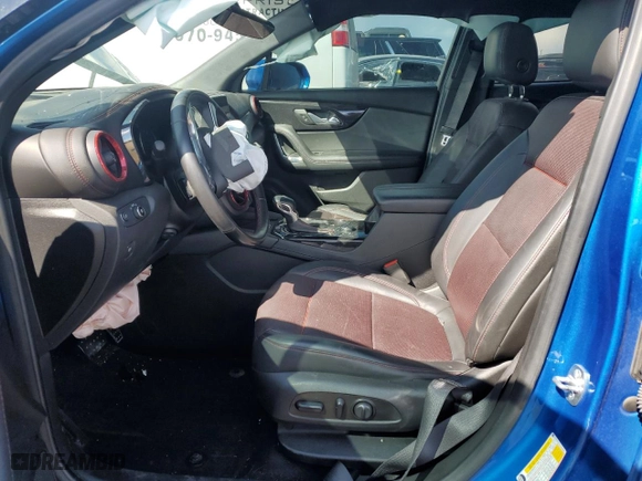 2020 Chevrolet Blazer RS with VIN 3GNKBKRS3LS624009, listed as a Copart auction lot 51713845 with 45,945 mi miles and Salvage Title. Bid and sale history available at carsss.com. Image 7.