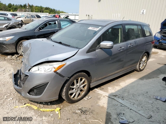 2015 Mazda Mazda5 Grand Touring with VIN JM1CW2DL4F0191071, listed as a Copart auction lot 71199874 with 94,171 mi miles and Clean Title. Bid and sale history available at carsss.com. Image 1.
