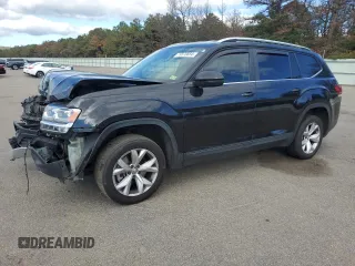 2019 Volkswagen Atlas SE with VIN 1V2DP2CA2KC590487, listed as a Copart auction lot 73370854 with 125,469 mi miles and Salvage title. Bid and sale history available at DreamBid. Image 1.