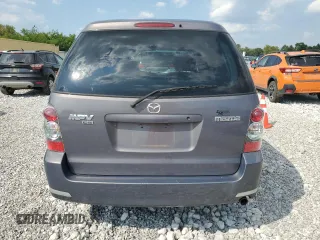 2006 Mazda MPV ES with VIN JM3LW28J360563841, listed as a Copart auction lot 68528504 with 141,235 mi miles and Salvage Title. Bid and sale history available at carsss.com. Image 6.