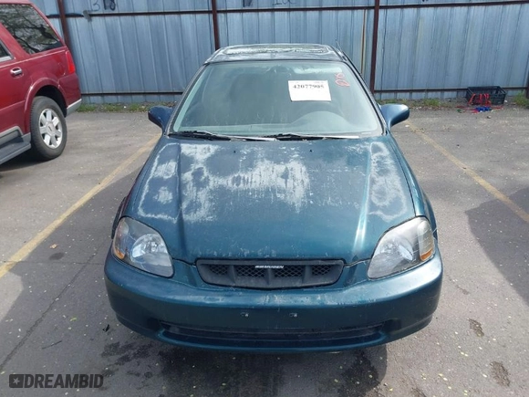 1997 Honda Civic EX with VIN 1HGEJ8249VL102194, listed as a IAAI auction lot 42077905 with 155,339 mi miles. Bid and sale history available at carsss.com. Image 6.