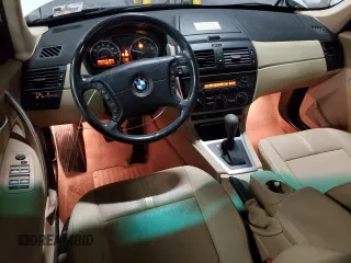 2005 BMW X3 2.5i with VIN WBXPA73485WC47845, listed as a Copart auction lot 84540204 with 96,544 mi miles and Salvage Title. Bid and sale history available at carsss.com. Image 8.