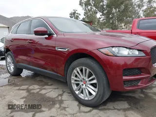 2017 Jaguar F-Pace 35t Prestige with VIN SADCK2BV3HA078231, listed as a IAAI auction lot 42101243 with 128,533 mi miles and . Bid and sale history available at DreamBid. Image 1.