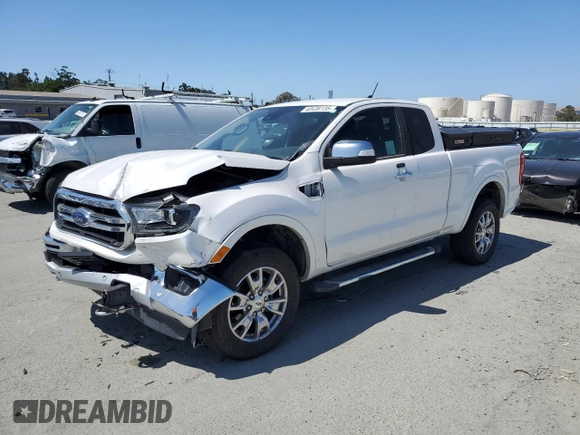 2019 Ford Ranger XL with VIN 1FTER1EH5KLA09343, listed as a Copart auction lot 60436135 with 167,323 mi miles and Salvage title. Bid and sale history available at DreamBid. Image 1.