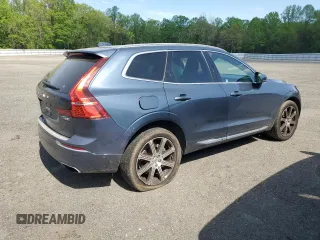 2019 Volvo XC60 Inscription with VIN YV4A22RL1K1343756, listed as a Copart auction lot 53878635 with 71,097 mi miles and Salvage title. Bid and sale history available at DreamBid. Image 3.