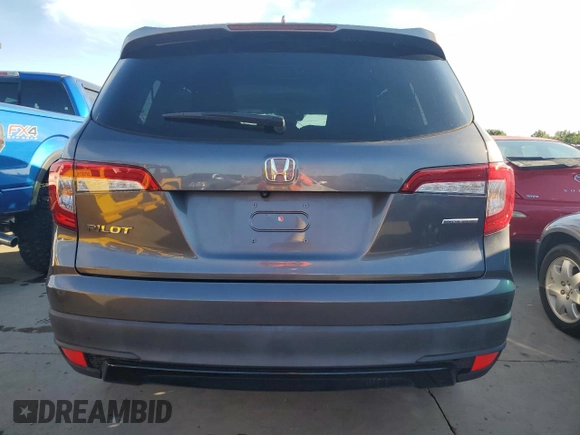 2022 Honda Pilot Special Edition with VIN 5FNYF5H27NB001160, listed as a Copart auction lot 75033674 with Not Provided miles and Salvage Title. Bid and sale history available at DreamBid. Image 6.