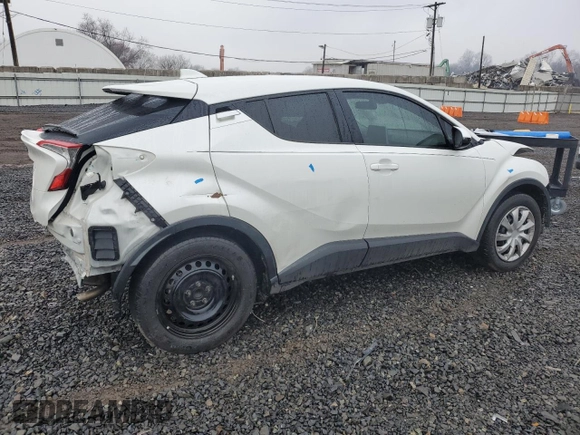 2020 Toyota C-HR LE with VIN NMTKHMBX1LR113300, listed as a Copart auction lot 49260125 with 104,106 mi miles and Salvage Title. Bid and sale history available at carsss.com. Image 3.