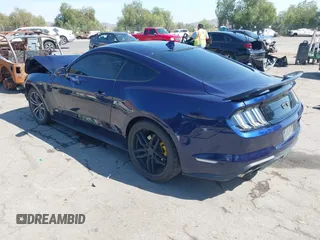 2020 Ford Mustang GT with VIN 1FA6P8CF7L5189263, listed as a IAAI auction lot 42474664 with 93,491 mi miles and . Bid and sale history available at DreamBid. Image 3.