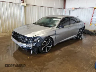 2019 Honda Accord Sport with VIN 1HGCV1F32KA172843, listed as a Copart auction lot 53883485 with 97,525 mi miles and Salvage Title. Bid and sale history available at DreamBid. Image 1.